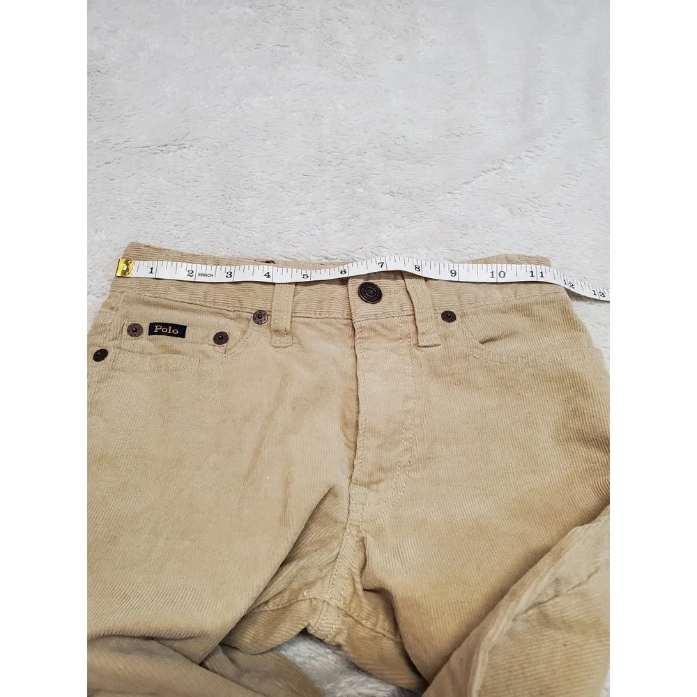 Polo Ralph‎ Lauren Cream Corduroy Pants Unisex 8 Classic Capsule Academia Boho